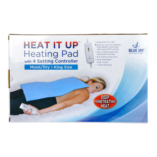 Heating Pad with Removable Cover (12” x 24”)